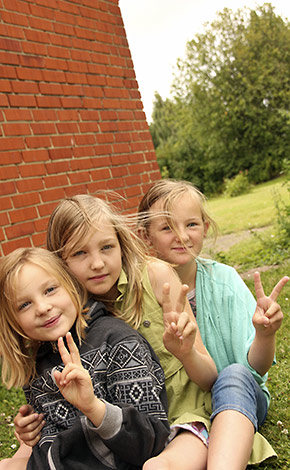Bild från Barnplantornas sommarläger på Sundsgården - Foto: Madeleine Gyllenram